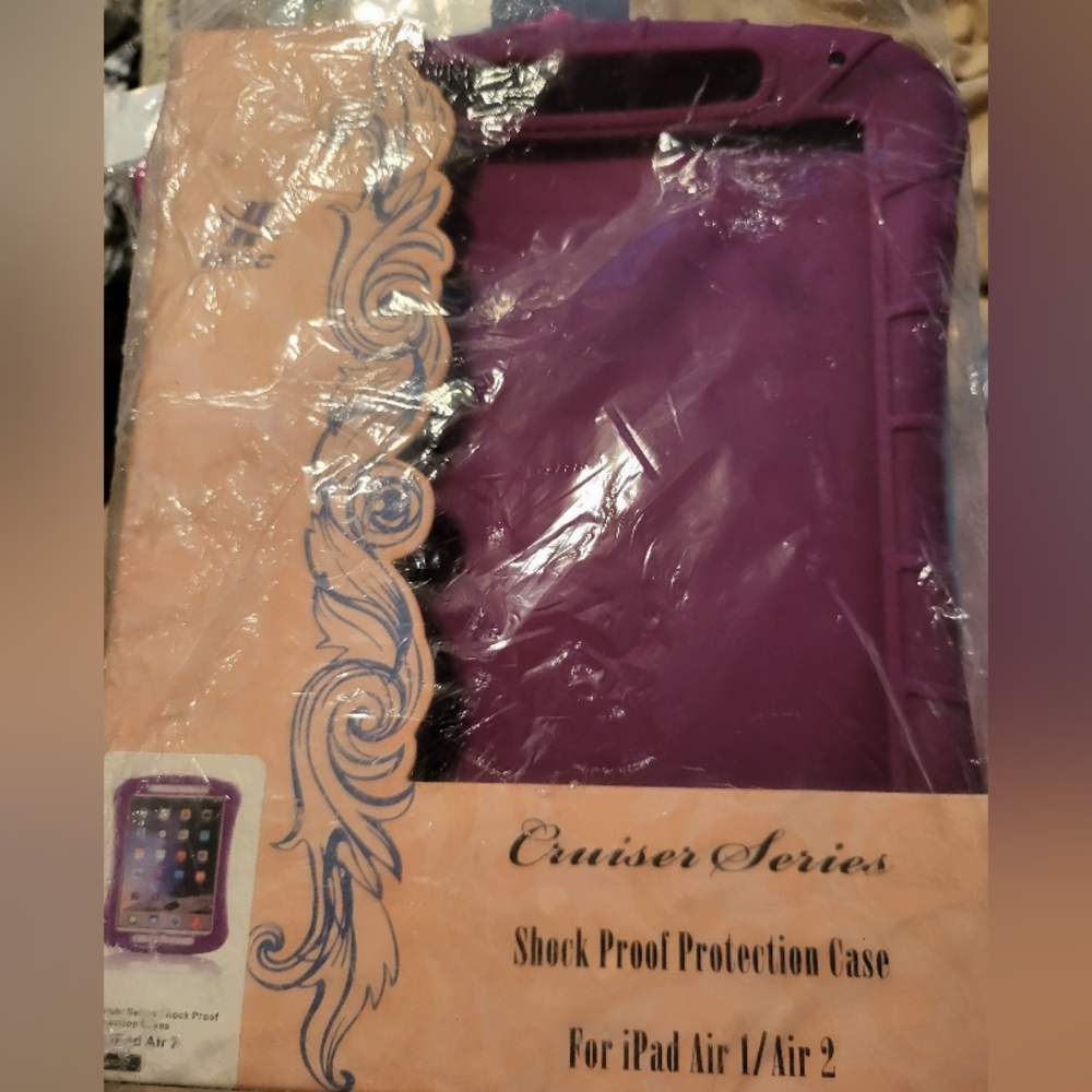 iPad Air 2 Case, Shockproof Silicone Protective Case Cover for Apple 2014 iPad A